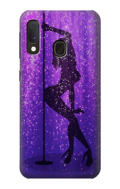 W3400 Pole Dance Hard Case and Leather Flip Case For Samsung Galaxy A20e