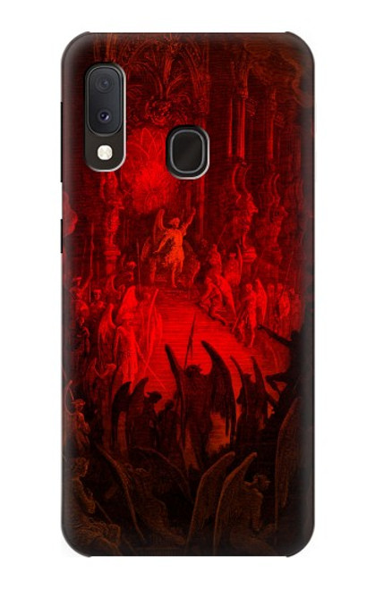 W3583 Paradise Lost Satan Hard Case and Leather Flip Case For Samsung Galaxy A20e