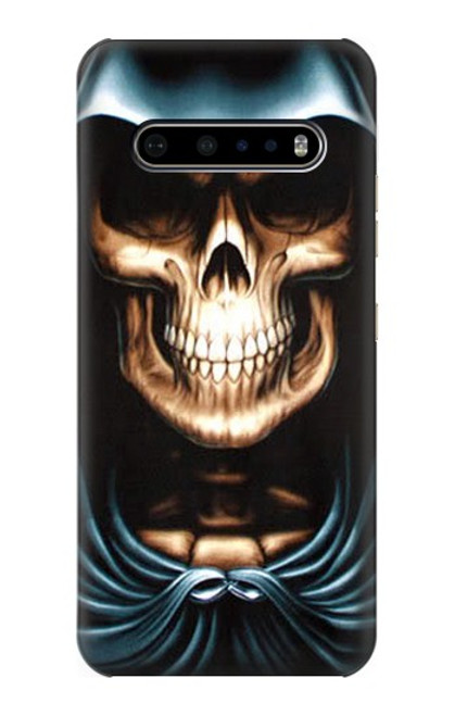 W0225 Skull Grim Reaper Hard Case and Leather Flip Case For LG V60 ThinQ 5G