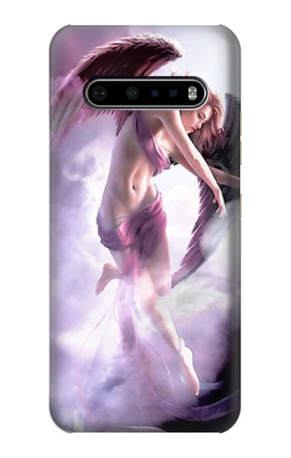 W0407 Fantasy Angel Hard Case and Leather Flip Case For LG V60 ThinQ 5G