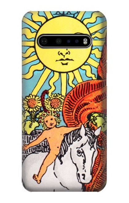 W0565 Tarot Sun Hard Case and Leather Flip Case For LG V60 ThinQ 5G