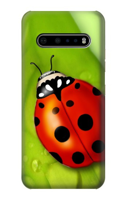 W0892 Ladybug Hard Case and Leather Flip Case For LG V60 ThinQ 5G