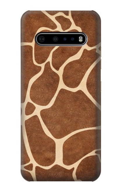 W2326 Giraffe Skin Hard Case and Leather Flip Case For LG V60 ThinQ 5G