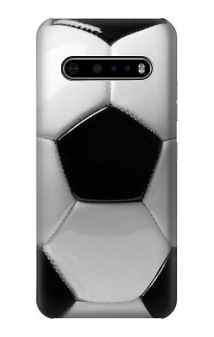 W2964 Football Soccer Ball Hard Case and Leather Flip Case For LG V60 ThinQ 5G