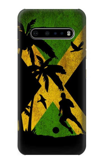 W2975 Jamaica Football Soccer Hard Case and Leather Flip Case For LG V60 ThinQ 5G