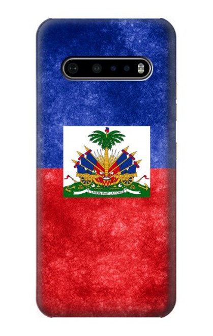 W3022 Haiti Flag Hard Case and Leather Flip Case For LG V60 ThinQ 5G