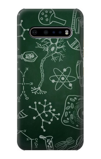 W3211 Science Green Board Hard Case and Leather Flip Case For LG V60 ThinQ 5G