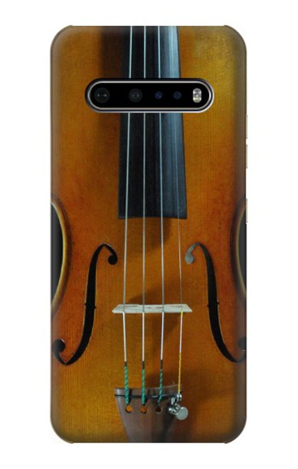 W3234 Violin Hard Case and Leather Flip Case For LG V60 ThinQ 5G