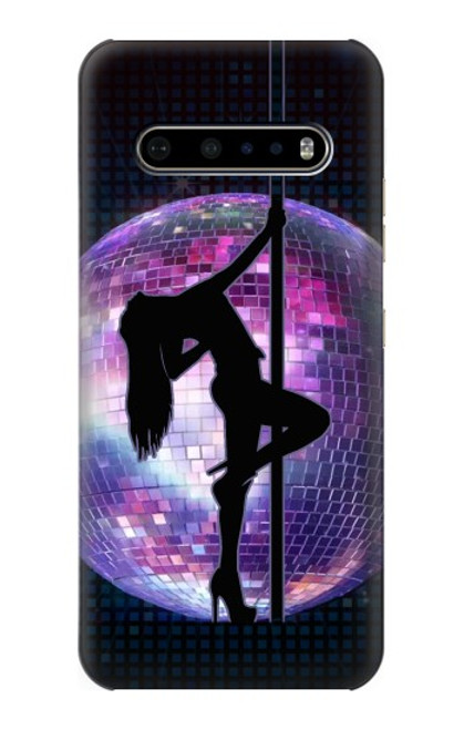 W3284 Sexy Girl Disco Pole Dance Hard Case and Leather Flip Case For LG V60 ThinQ 5G