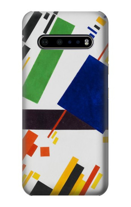 W3343 Kazimir Malevich Suprematist Composition Hard Case and Leather Flip Case For LG V60 ThinQ 5G