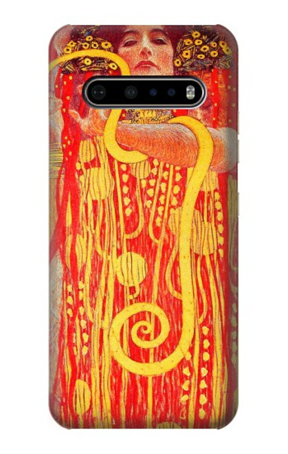 W3352 Gustav Klimt Medicine Hard Case and Leather Flip Case For LG V60 ThinQ 5G
