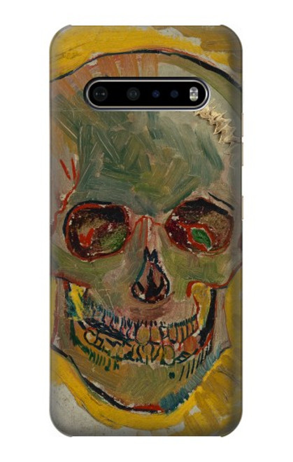 W3359 Vincent Van Gogh Skull Hard Case and Leather Flip Case For LG V60 ThinQ 5G