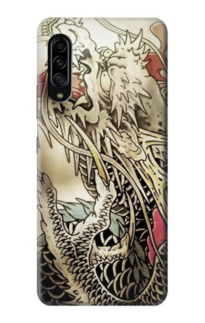 W0122 Yakuza Tattoo Hard Case and Leather Flip Case For Samsung Galaxy A90 5G