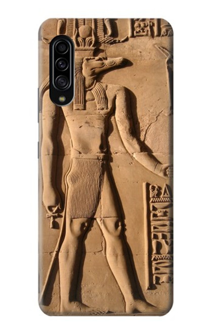 W0391 Egyptian Sobek Hard Case and Leather Flip Case For Samsung Galaxy A90 5G