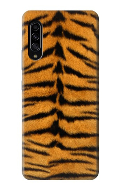 W0576 Tiger Skin Hard Case and Leather Flip Case For Samsung Galaxy A90 5G