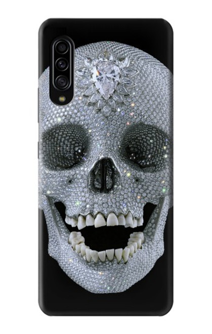 W1286 Diamond Skull Hard Case and Leather Flip Case For Samsung Galaxy A90 5G