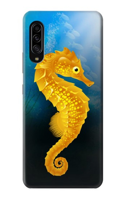 W2444 Seahorse Underwater World Hard Case and Leather Flip Case For Samsung Galaxy A90 5G