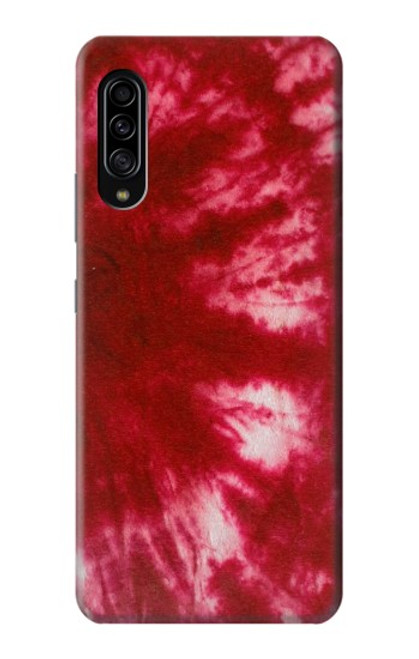 W2480 Tie Dye Red Hard Case and Leather Flip Case For Samsung Galaxy A90 5G