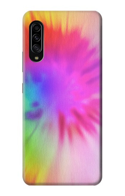 W2488 Tie Dye Color Hard Case and Leather Flip Case For Samsung Galaxy A90 5G