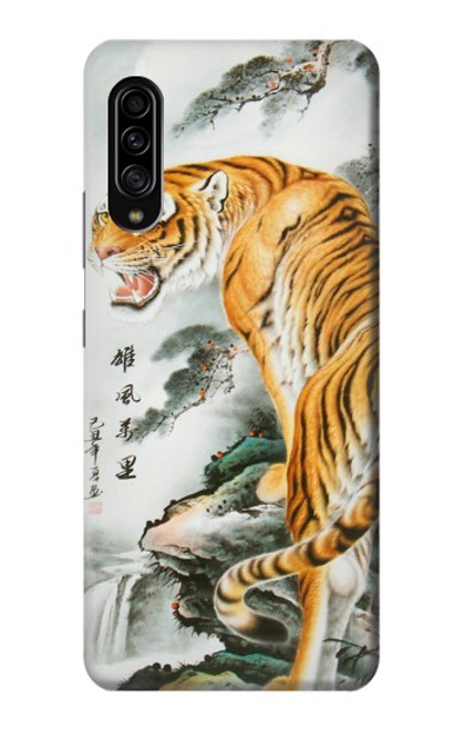 W2750 Oriental Chinese Tiger Painting Hard Case and Leather Flip Case For Samsung Galaxy A90 5G