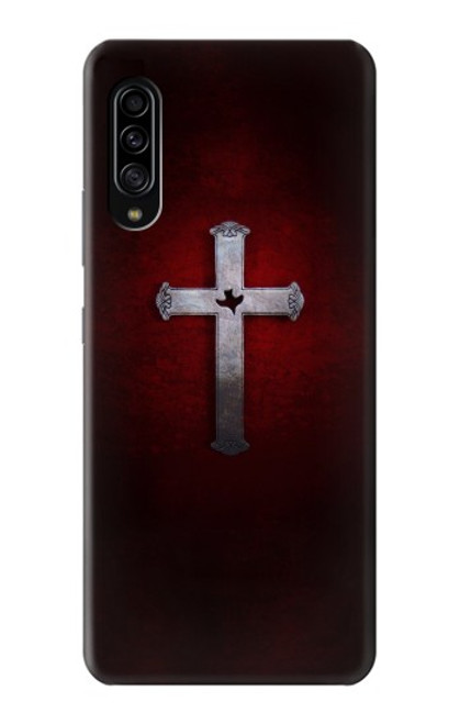 W3160 Christian Cross Hard Case and Leather Flip Case For Samsung Galaxy A90 5G