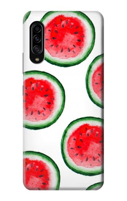 W3236 Watermelon Pattern Hard Case and Leather Flip Case For Samsung Galaxy A90 5G