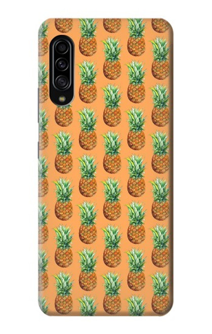 W3258 Pineapple Pattern Hard Case and Leather Flip Case For Samsung Galaxy A90 5G