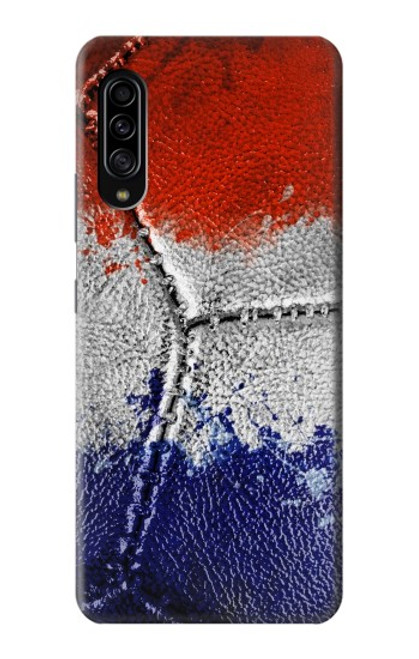 W3304 France Flag Vintage Football Graphic Hard Case and Leather Flip Case For Samsung Galaxy A90 5G