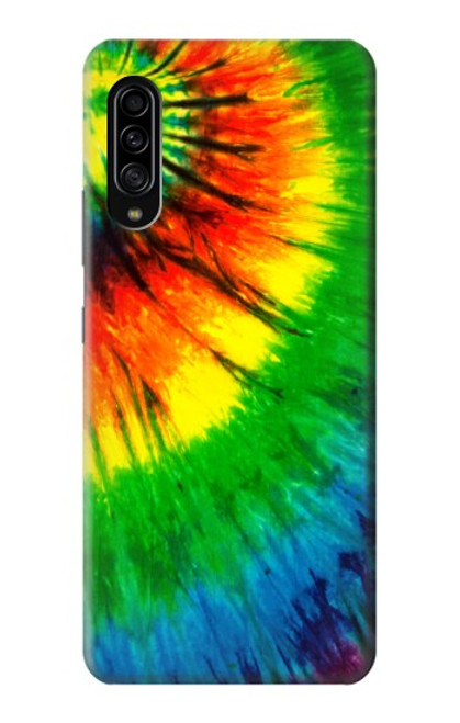 W3422 Tie Dye Hard Case and Leather Flip Case For Samsung Galaxy A90 5G