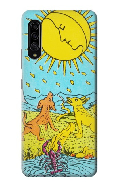 W3435 Tarot Card Moon Hard Case and Leather Flip Case For Samsung Galaxy A90 5G