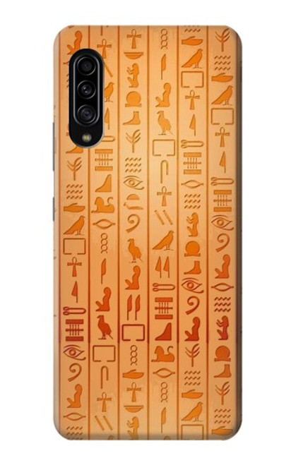 W3440 Egyptian Hieroglyphs Hard Case and Leather Flip Case For Samsung Galaxy A90 5G