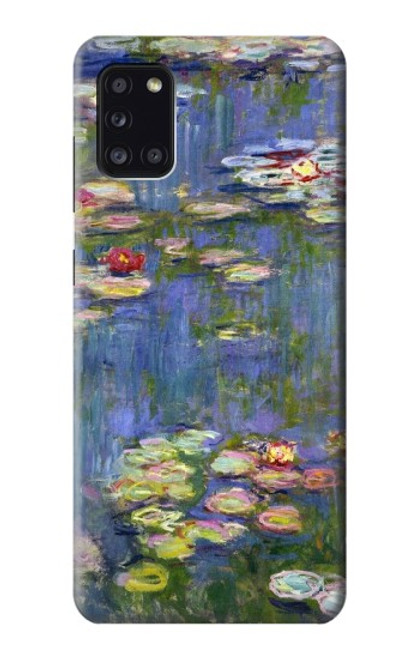 W0997 Claude Monet Water Lilies Hard Case and Leather Flip Case For Samsung Galaxy A31