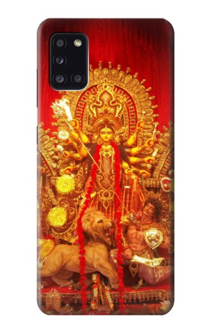 W1030 Hindu God Durga Puja Hard Case and Leather Flip Case For Samsung Galaxy A31