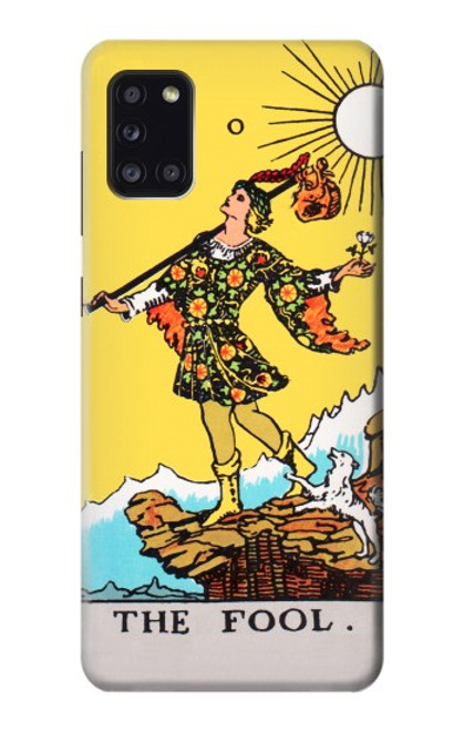 W2810 Tarot Card The Fool Hard Case and Leather Flip Case For Samsung Galaxy A31