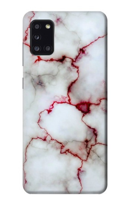 W2920 Bloody Marble Hard Case and Leather Flip Case For Samsung Galaxy A31