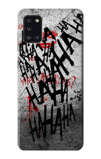 W3073 Joker Hahaha Blood Splash Hard Case and Leather Flip Case For Samsung Galaxy A31