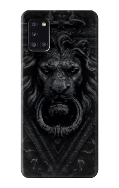 W3619 Dark Gothic Lion Hard Case and Leather Flip Case For Samsung Galaxy A31