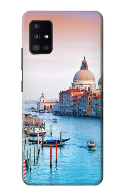 W0982 Beauty of Venice Italy Hard Case and Leather Flip Case For Samsung Galaxy A41