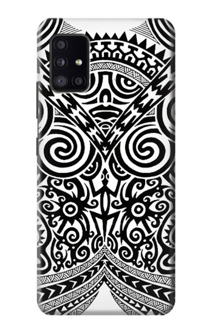 W1655 Maori Tattoo Hard Case and Leather Flip Case For Samsung Galaxy A41