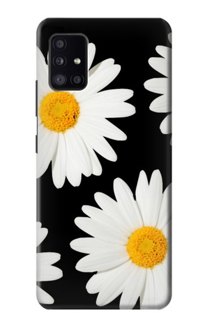 W2477 Daisy flower Hard Case and Leather Flip Case For Samsung Galaxy A41