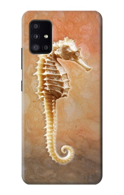 W2674 Seahorse Skeleton Fossil Hard Case and Leather Flip Case For Samsung Galaxy A41