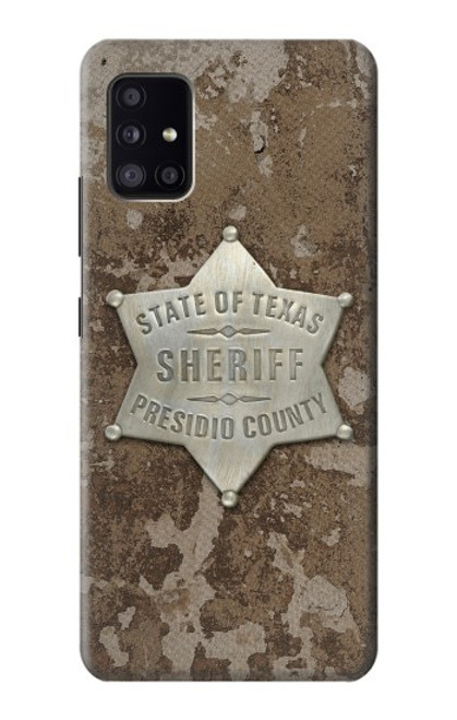 W2868 Texas Presidio County Sheriff Badge Hard Case and Leather Flip Case For Samsung Galaxy A41