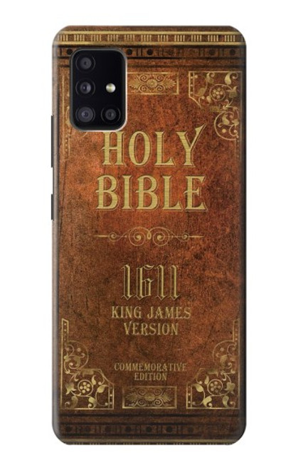 W2890 Holy Bible 1611 King James Version Hard Case and Leather Flip Case For Samsung Galaxy A41