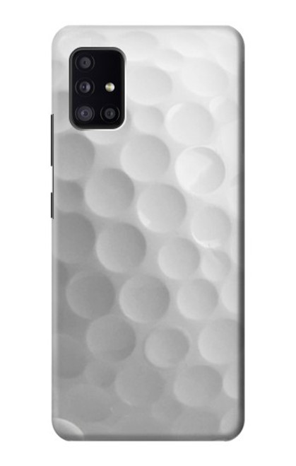 W2960 White Golf Ball Hard Case and Leather Flip Case For Samsung Galaxy A41