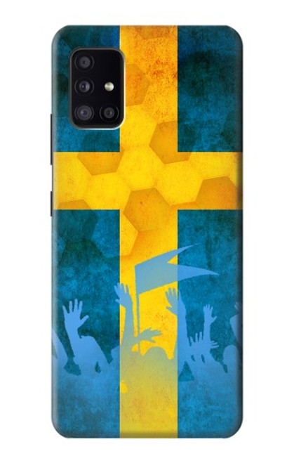 W2990 Sweden Football Soccer Hard Case and Leather Flip Case For Samsung Galaxy A41