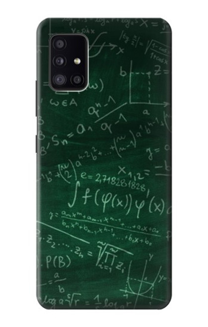 W3190 Math Formula Greenboard Hard Case and Leather Flip Case For Samsung Galaxy A41