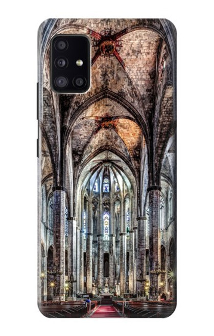 W3210 Santa Maria Del Mar Cathedral Hard Case and Leather Flip Case For Samsung Galaxy A41