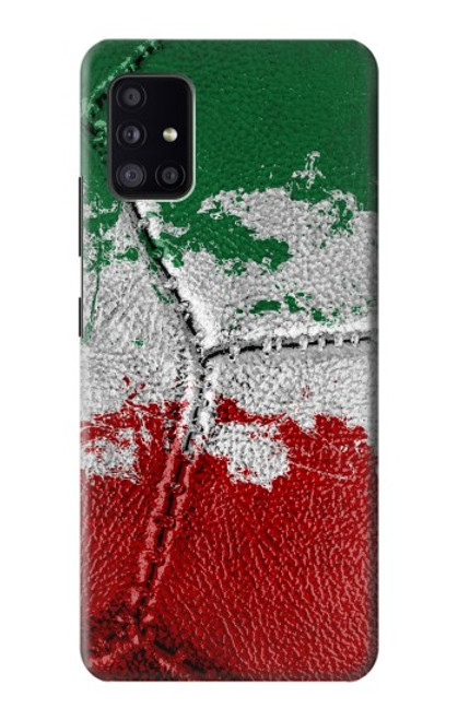W3318 Italy Flag Vintage Football Graphic Hard Case and Leather Flip Case For Samsung Galaxy A41