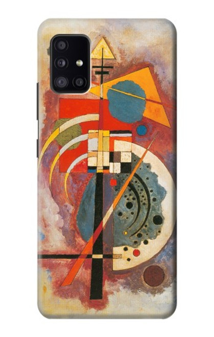 W3337 Wassily Kandinsky Hommage a Grohmann Hard Case and Leather Flip Case For Samsung Galaxy A41