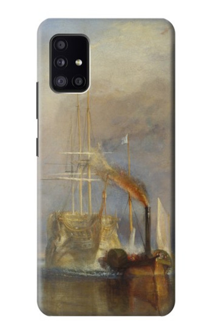 W3338 J. M. W. Turner The Fighting Temeraire Hard Case and Leather Flip Case For Samsung Galaxy A41